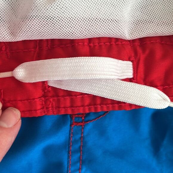 THE CHILDREN’S PLACE Boy’s Drawstring Patriotic Swim Trunks / Size: Small 5/6 - Picture 3 of 7